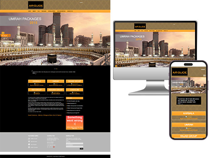 AirGuide: Website