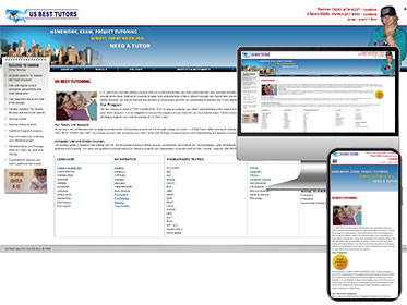 Us Best Tutors: Website